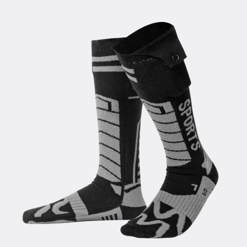 Chaussettes chauffantes pour moto