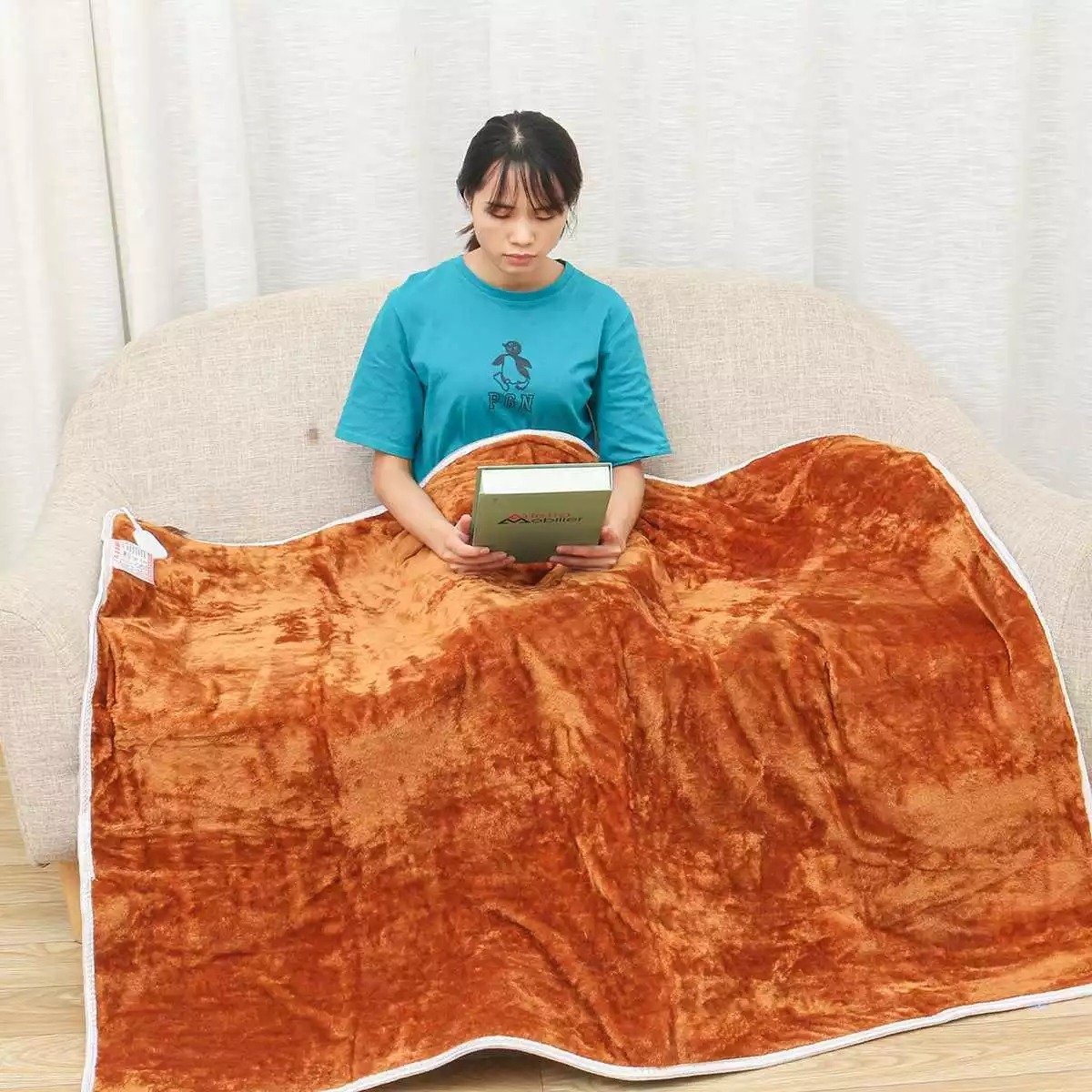 Couverture chauffante lit 160
