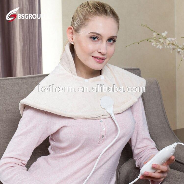 Couverture chauffante électrique pour le cou