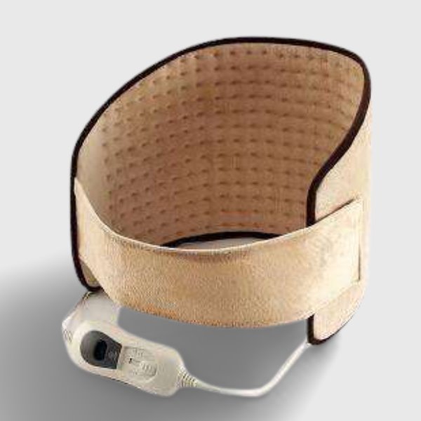 Couverture chauffante pour mal de dos
