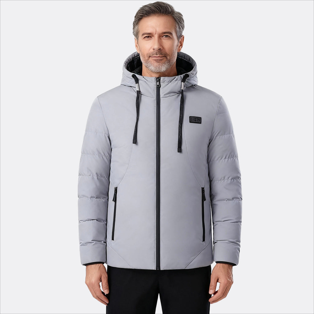 Manteau thermique électrique à trois chaleurs pour hommes