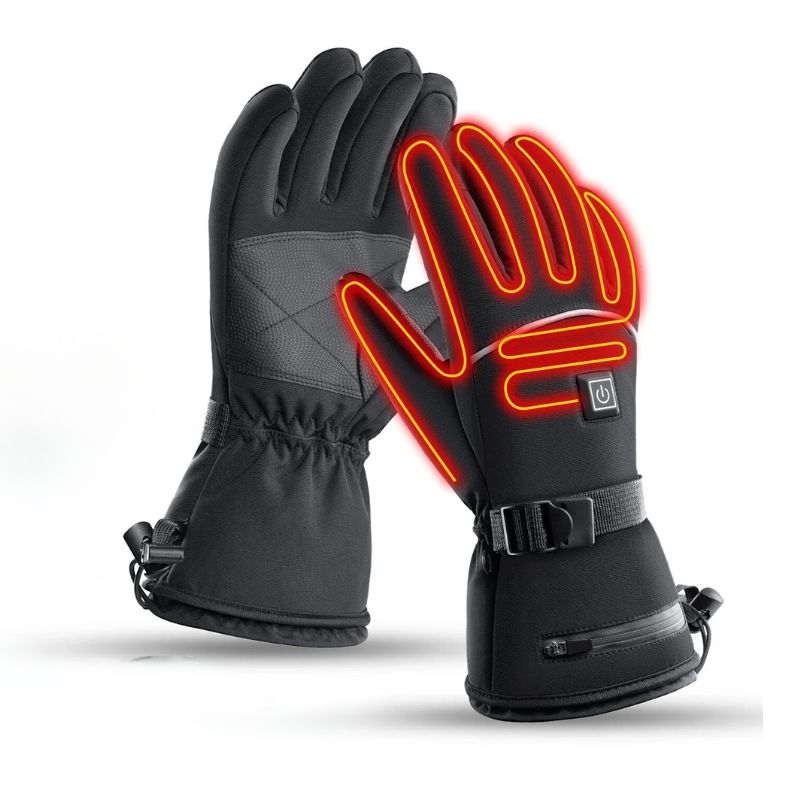 Gants chauffants sports extérieurs
