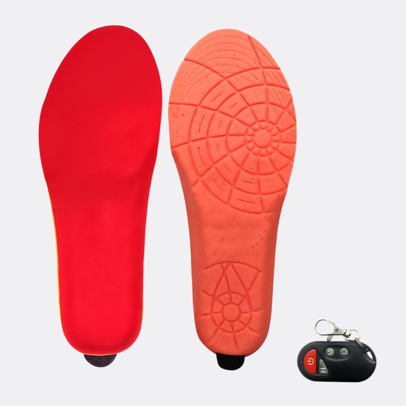 Semelle intérieure chauffante avec télécommande