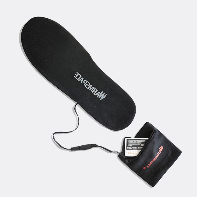 Semelles intérieures de chaussures métropolitaines USB chauffante