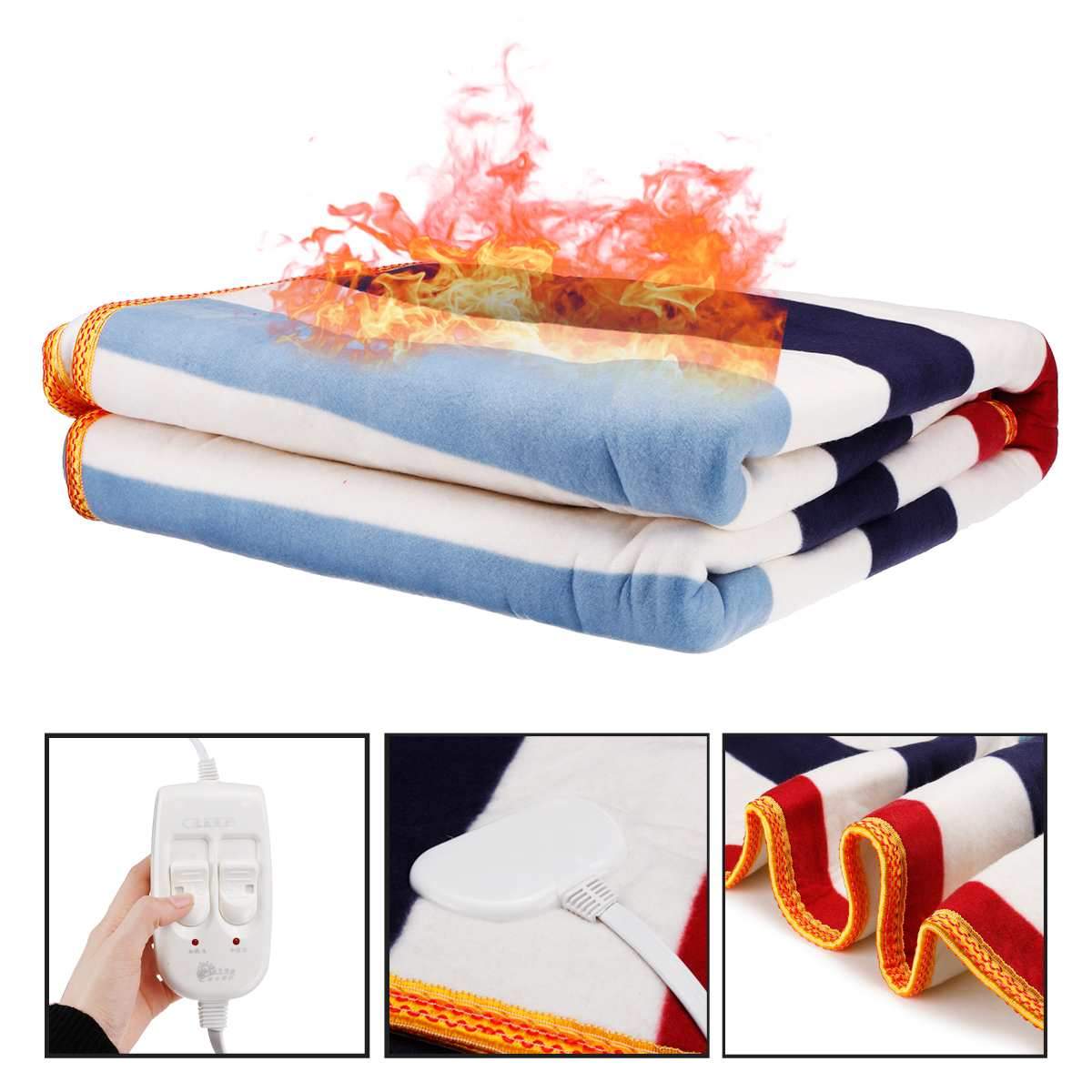 Sous couverture chauffante 2 personnes