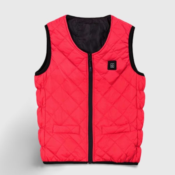Sous veste chauffante femme