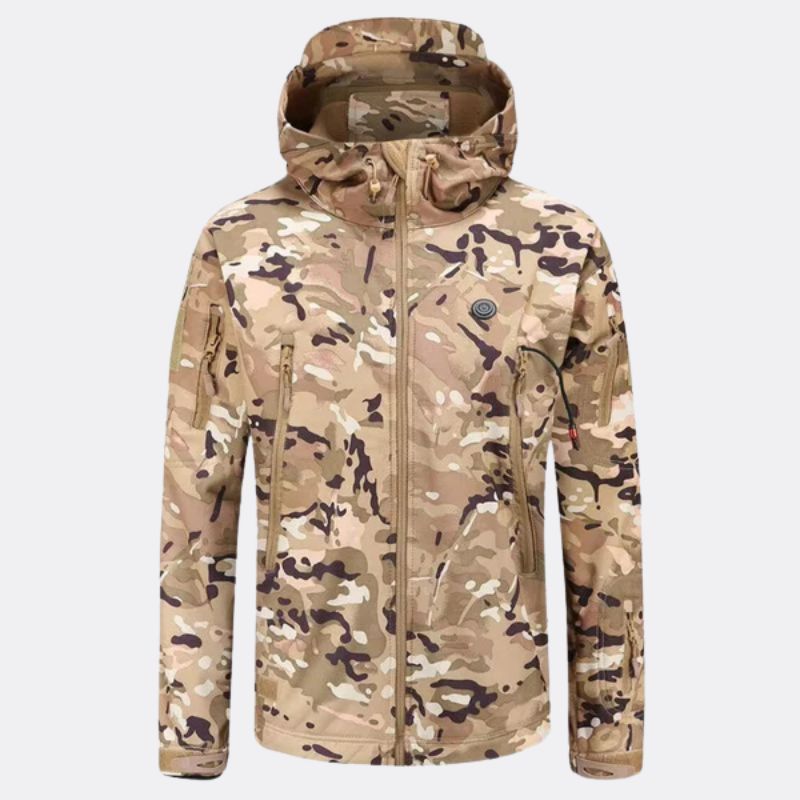 Veste chauffante de chasse pour homme