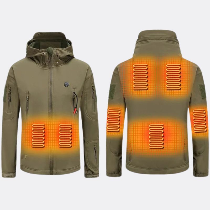 Blouson chauffante de chasse pour homme