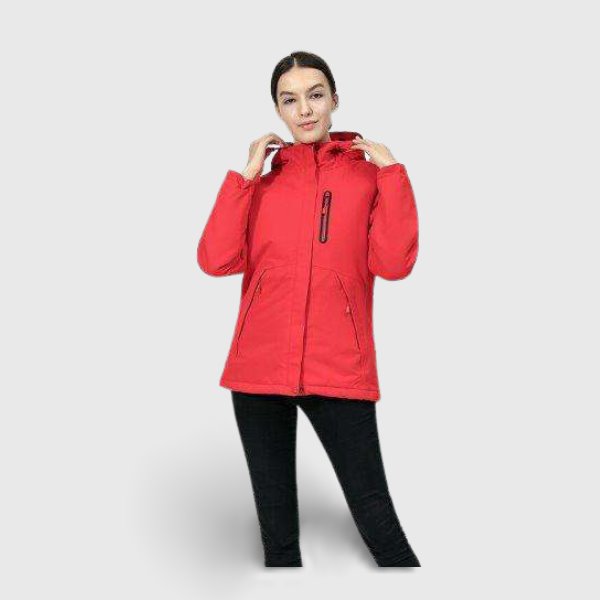 Veste chauffante électrique femme fuchsia