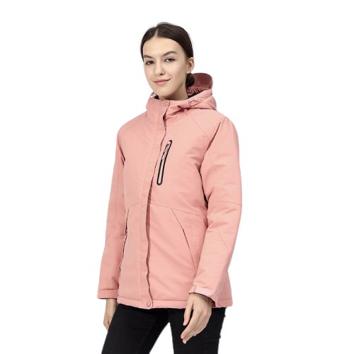 Veste chauffante électrique femme rose