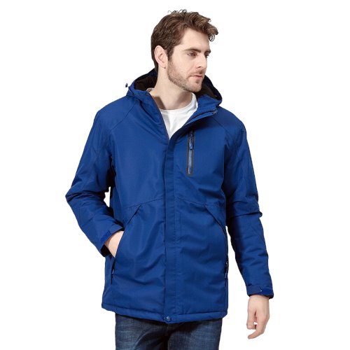 Blouson chauffante électrique homme bleu