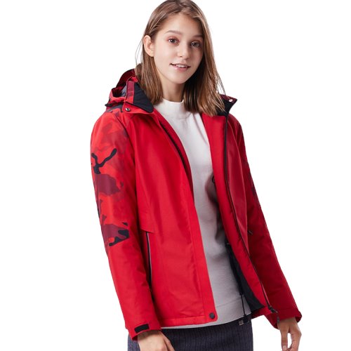 Veste chauffante femme moto