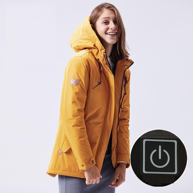 Veste chauffante femme randonnée