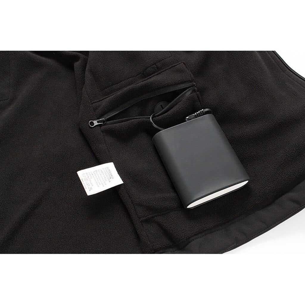 Veste chauffante homme avec batterie (non incluse)