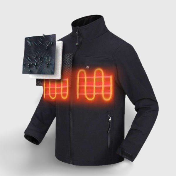 Veste chauffante homme avec batterie (non incluse)