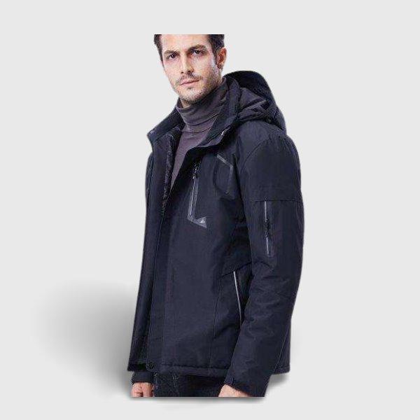 Veste chauffante homme grande taille