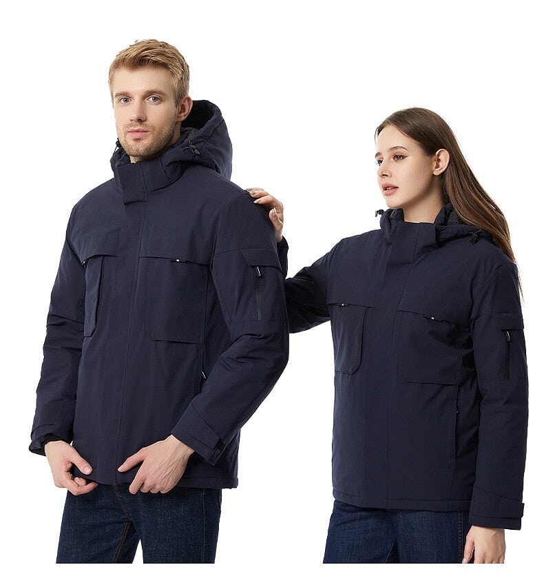 Veste chauffante homme luxe