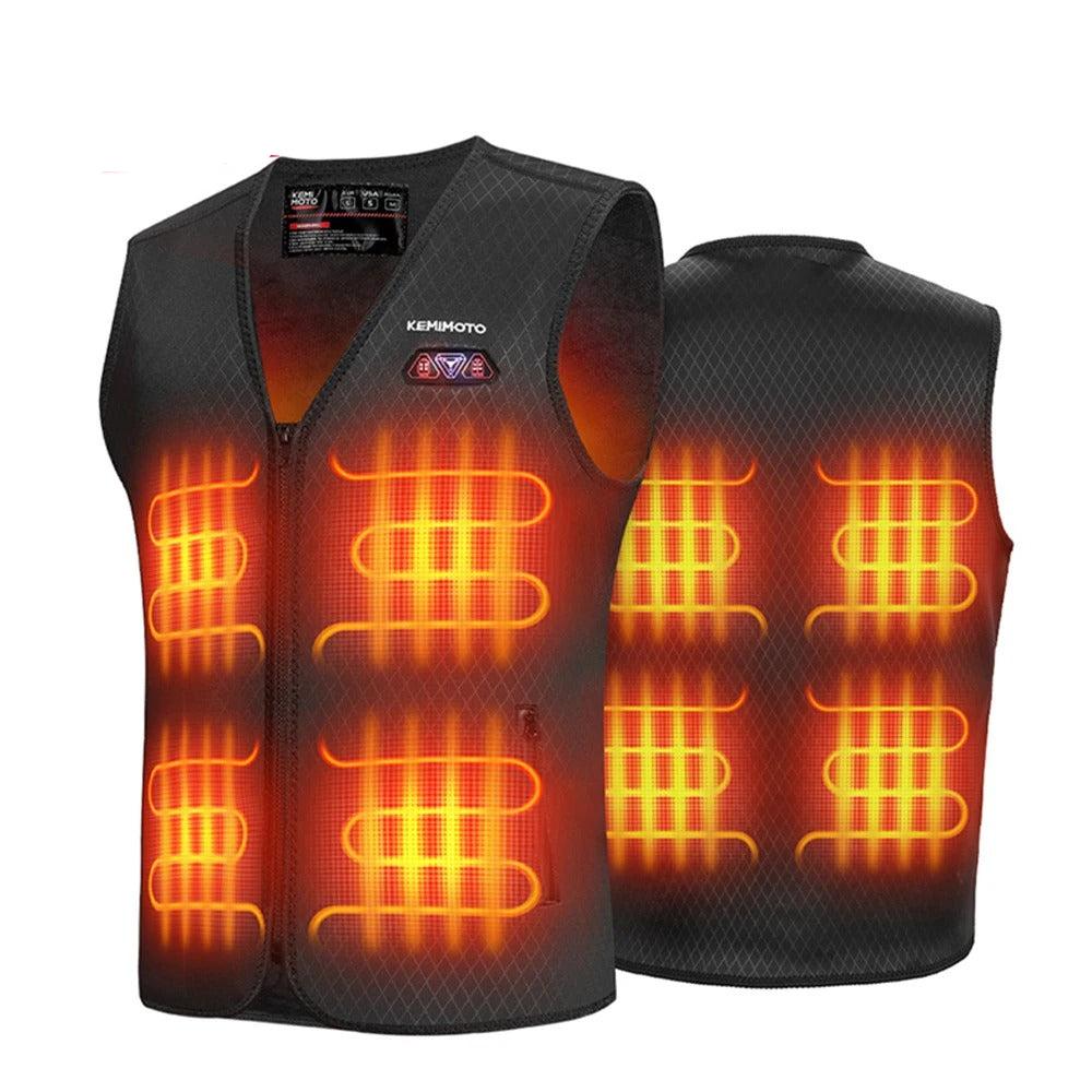 Veste chauffante pour homme