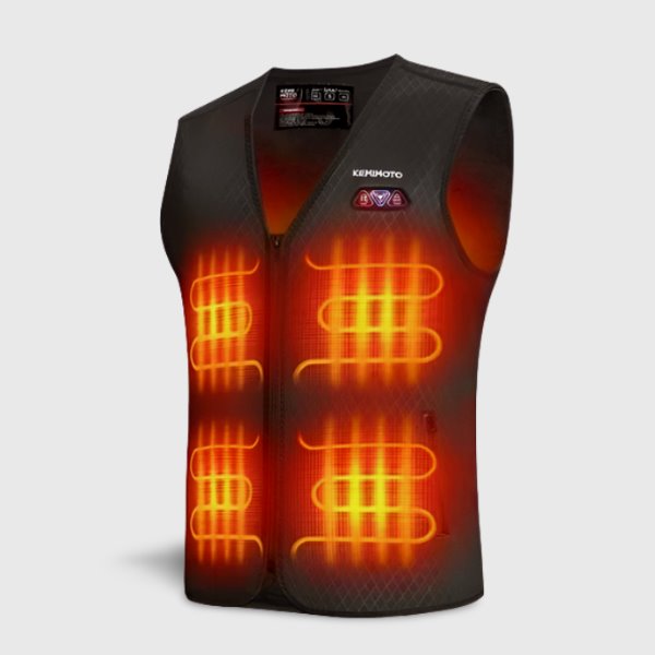 Veste chauffante pour homme