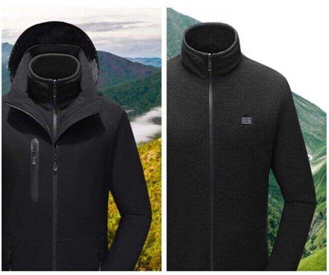 Veste de travail chauffante homme