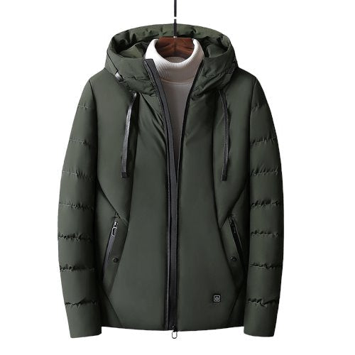 Veste hiver homme chauffante