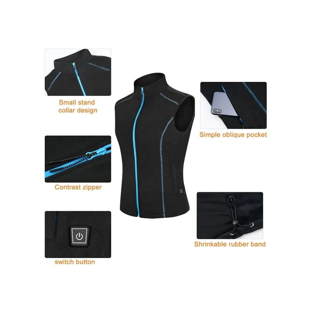 Veste ski chauffante femme